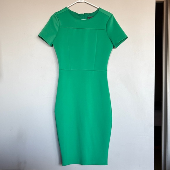 The Limited Dresses & Skirts - The Limited Emerald Green Sheath Midi Dress S Career Office
